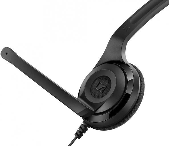 Наушники с микрофоном Sennheiser PC 5 CHAT черный 2м накладные оголовье (508328) фото 3