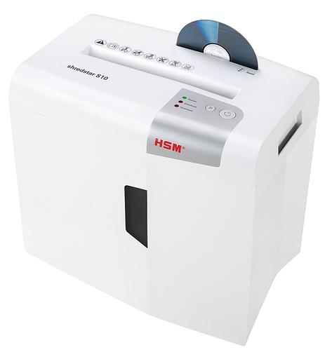 Шредер HSM ShredStar S10-6 (секр.Р-2)/ленты/12лист./18лтр./скрепки/скобы/пл.карты/CD фото 4