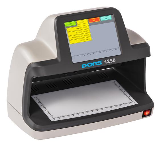 Детектор банкнот Dors 1250 Standart FRZ-044870 просмотровый мультивалюта фото 2