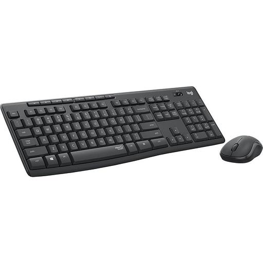 Клавиатура + мышь Logitech MK295 Silent Wireless Combo клав:черный мышь:черный USB беспроводная фото 2
