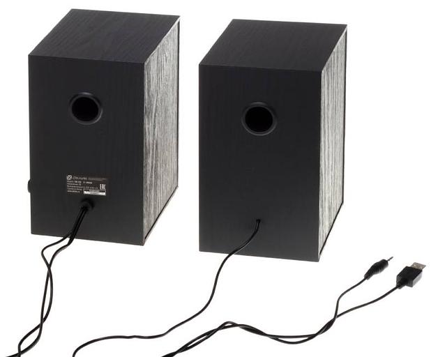 Колонки Оклик OK-162 2.0 черный 8Вт фото 6