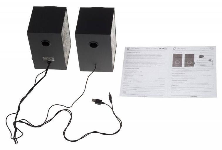 Колонки Оклик OK-162 2.0 черный 8Вт фото 9