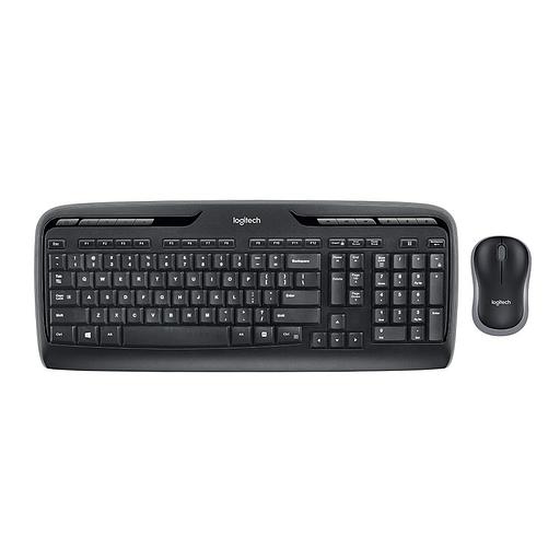 Клавиатура + мышь Logitech MK330 клав:черный мышь:черный USB беспроводная Multimedia фото 2