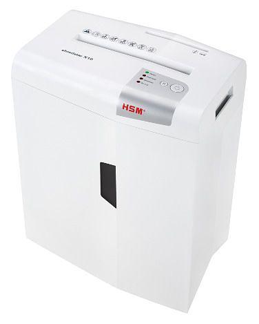 Шредер HSM ShredStar X10-4.5x30 (секр.P-4)/фрагменты/10лист./21лтр./скрепки/скобы/пл.карты/CD фото 1