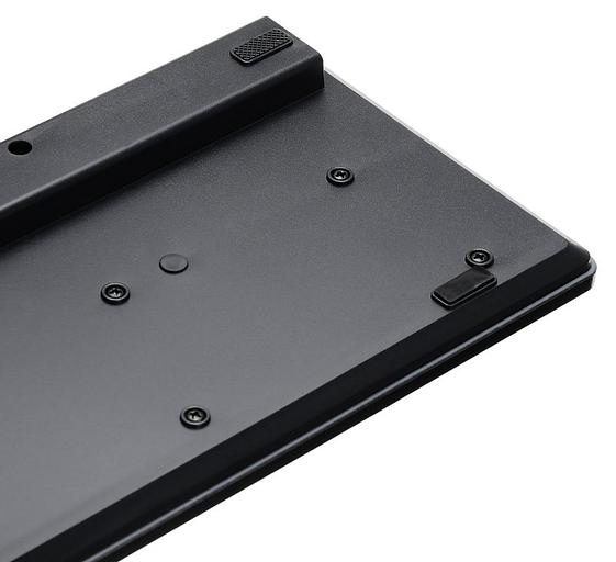 Клавиатура Оклик 550ML черный USB slim Multimedia LED фото 6