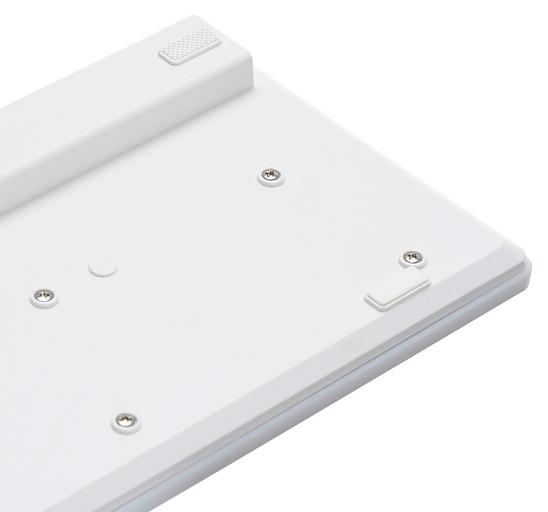 Клавиатура Оклик 550ML белый USB slim Multimedia LED фото 6