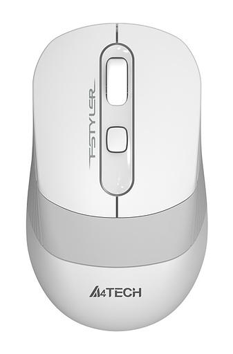 Клавиатура + мышь A4Tech Fstyler FG1010 клав:белый/серый мышь:белый/серый USB беспроводная Multimedia фото 6