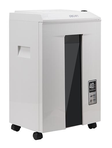 Шредер Deli 9912 (секр.P-5)/фрагменты/6лист./20лтр./скрепки/скобы/пл.карты/CD фото 3