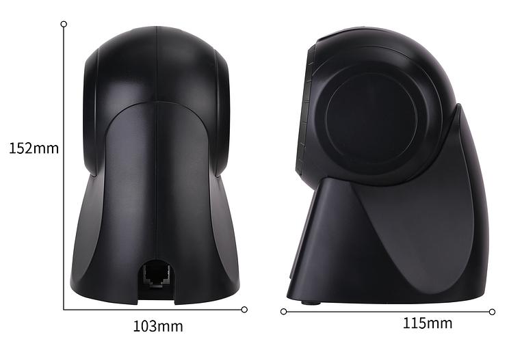 Сканер штрих-кода Deli E14884 1D фото 3