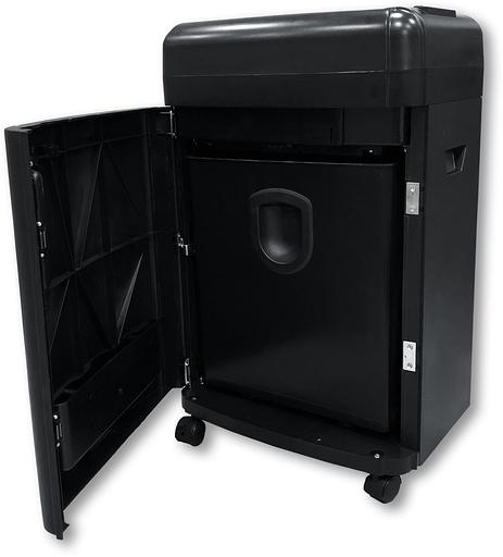 Шредер Office Kit S180 (0,8х1) черный (секр.P-7)/фрагменты/5лист./32лтр./пл.карты/CD фото 3