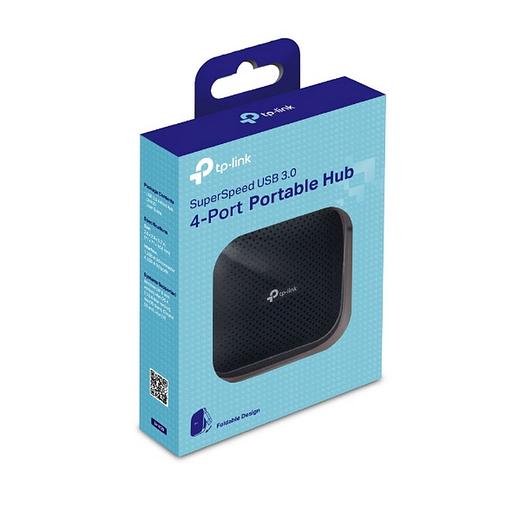 Разветвитель USB 3.0 TP-Link UH400 4порт. черный фото 5