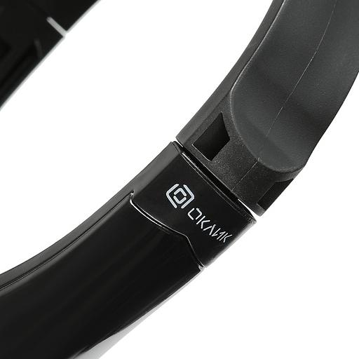 Наушники с микрофоном Оклик HS-M150 черный 2.2м накладные оголовье (NO-003N) фото 8