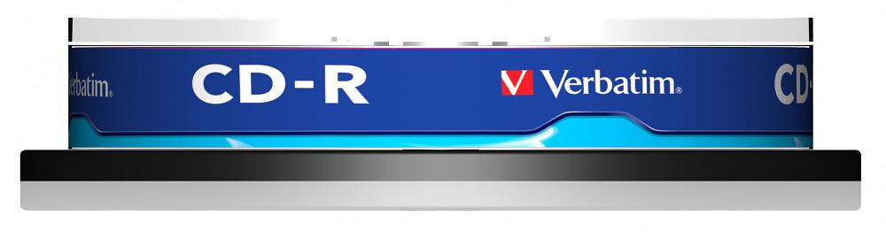 Диск CD-R Verbatim 700Mb 52x Cake Box (10шт) (43437) фото 3