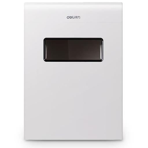 Шредер Deli Touch E9921-EU белый (секр.P-4)/фрагменты/6лист./16лтр./скрепки/скобы/пл.карты фото 2