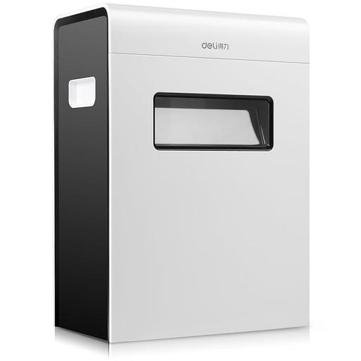 Шредер Deli Touch E9921-EU белый (секр.P-4)/фрагменты/6лист./16лтр./скрепки/скобы/пл.карты фото 3