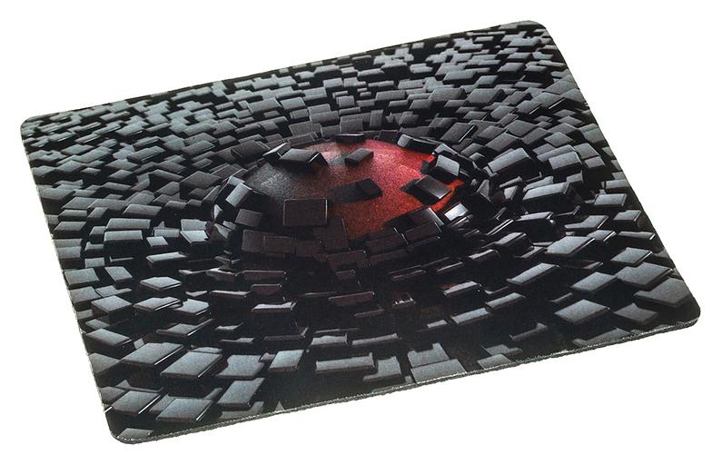 Коврик для мыши Оклик OK-F0281 рисунок/разрушение 280x225x3мм фото 2