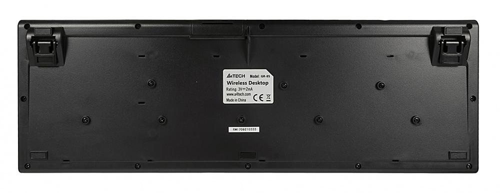 Клавиатура + мышь A4Tech 7100N клав:черный мышь:черный USB беспроводная фото 3