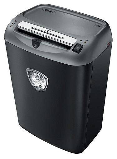 Шредер Fellowes PowerShred 75Cs (секр.P-4)/фрагменты/12лист./27лтр./скрепки/скобы/пл.карты/CD фото 1