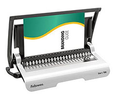 Переплетчик Fellowes Star+ (FS-56275) A4/перф.15л.сшив/макс.150л./пластик.пруж. (6-19мм) фото 1