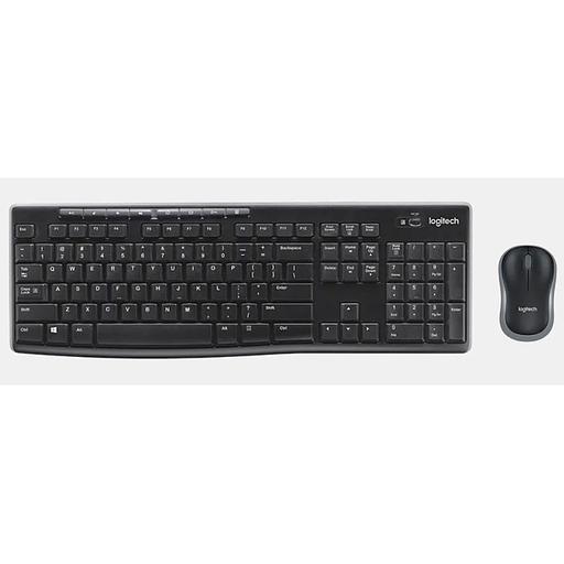 Клавиатура + мышь Logitech MK270 клав:черный мышь:черный USB беспроводная Multimedia фото 1