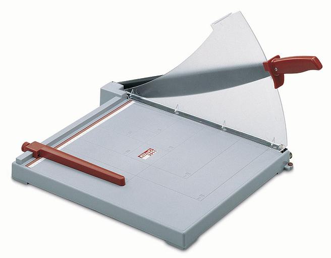 Резак сабельный Kw-Trio 3911 B4/10лист./385мм/ручн.прижим/защитный экран фото 1