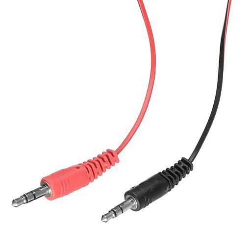 Наушники с микрофоном Оклик HS-M150 черный/красный 2м накладные оголовье (NO-003N) фото 10