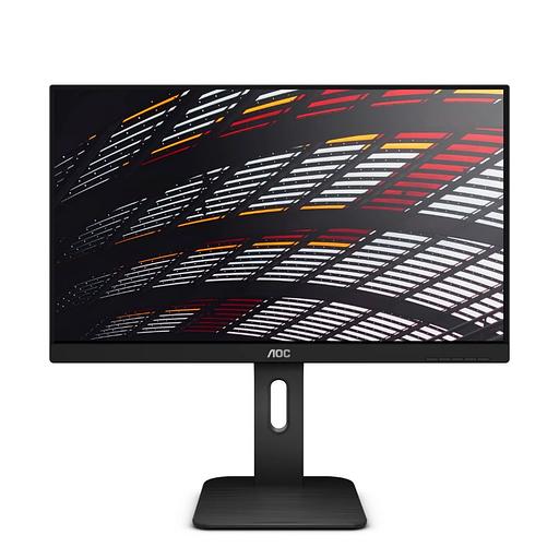 Монитор AOC 23.8" Professional 24P1(00/01) черный IPS LED 16:9 DVI HDMI M/M матовая HAS Pivot 1000:1 250cd 178гр/178гр 1920x1080 D-Sub DisplayPort FHD USB 4.6кг фото 1