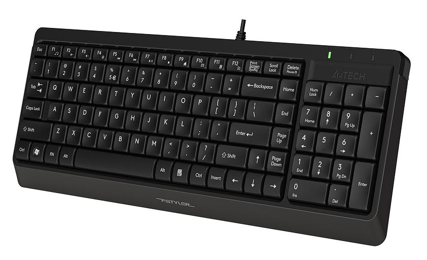 Клавиатура A4Tech Fstyler FK15 черный USB фото 5