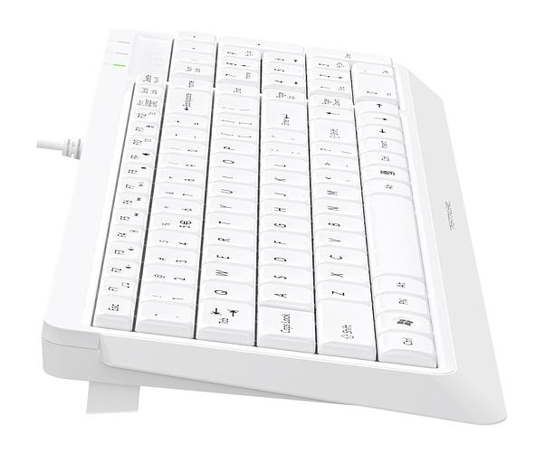 Клавиатура A4Tech Fstyler FK15 белый USB фото 7