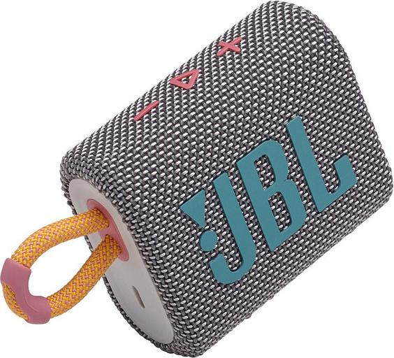 Колонка порт. JBL GO 3 серый 4.2W 1.0 BT (JBLGO3GRY) фото 5