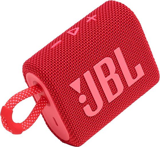Колонка порт. JBL GO 3 красный 4.2W 1.0 BT (JBLGO3RED) фото 3