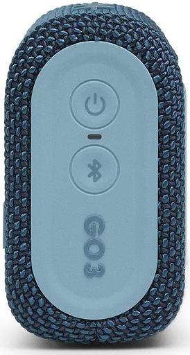 Колонка порт. JBL GO 3 синий 4.2W 1.0 BT (JBLGO3BLU) фото 9