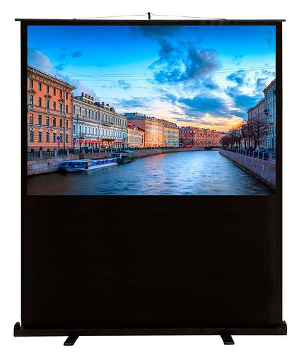 Экран Cactus 90x160см FloorCompactExpert CS-PSFLCE-160X90 16:9 напольный рулонный фото 1