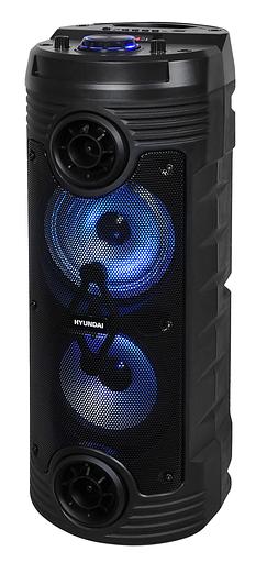 Минисистема Hyundai H-MC170 черный 80Вт/FM/USB/BT/SD/MMC фото 2