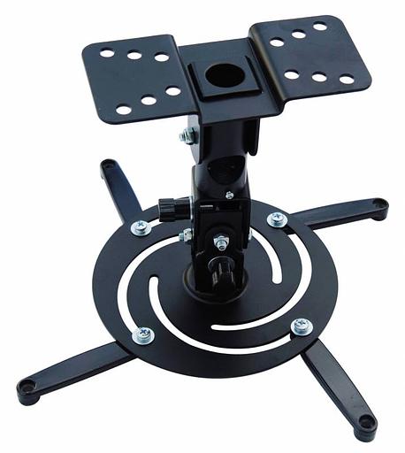 Кронштейн для проектора Cactus CS-VM-PR04-BK черный макс.21кг потолочный поворот и наклон фото 1