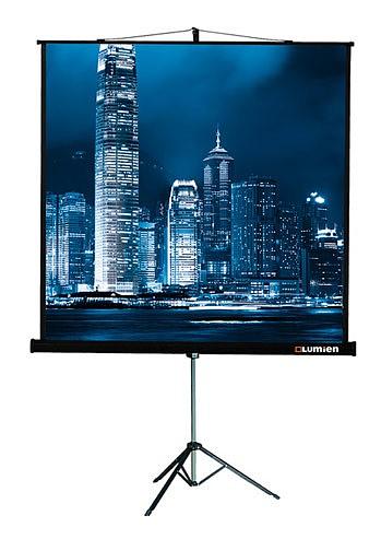 Экран на треноге Lumien 203x203см Master View LMV-100109 1:1 напольный рулонный фото 1