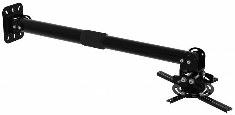 Кронштейн для проектора Cactus CS-VM-PR16L-BK черный макс.23кг потолочный поворот и наклон фото 2