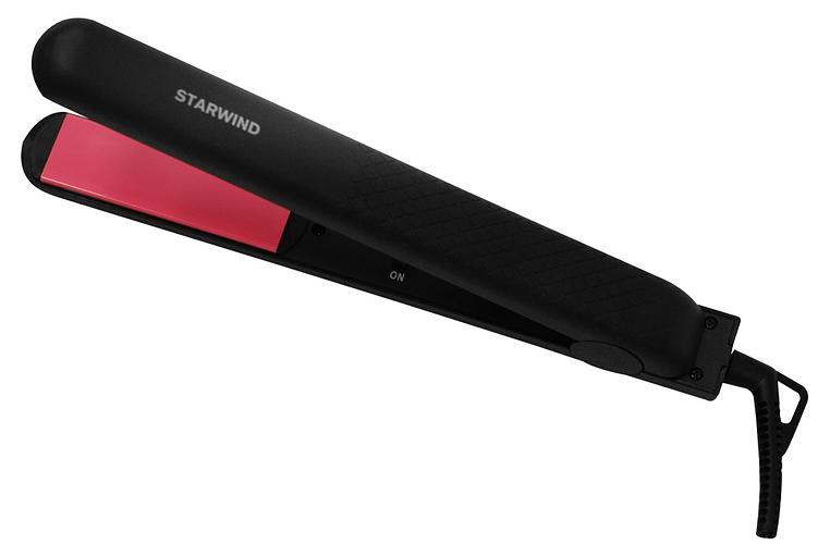 Выпрямитель Starwind SHE5500 25Вт черный/розовый (макс.темп.:200С) фото 5