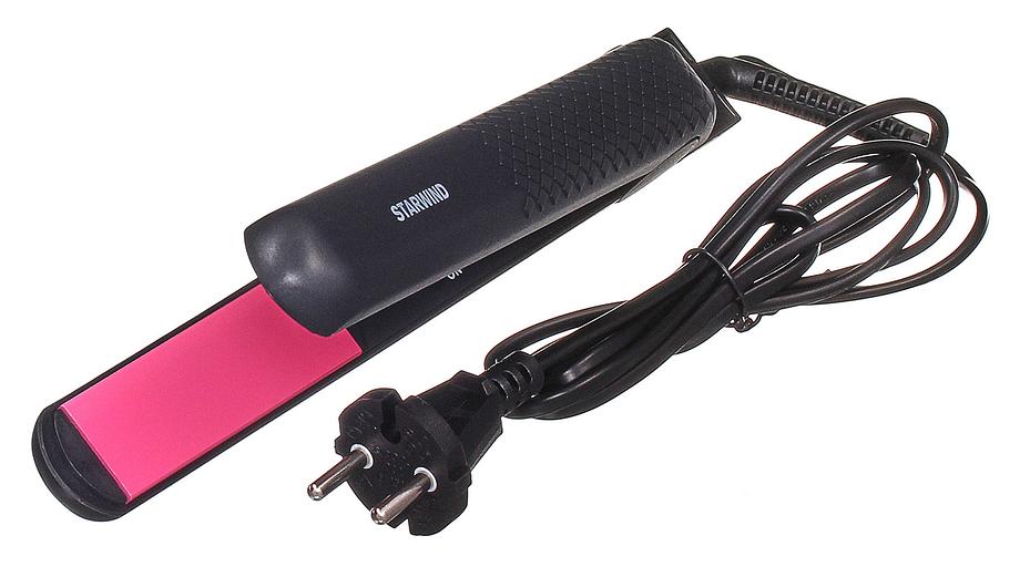 Выпрямитель Starwind SHE5500 25Вт черный/розовый (макс.темп.:200С) фото 10