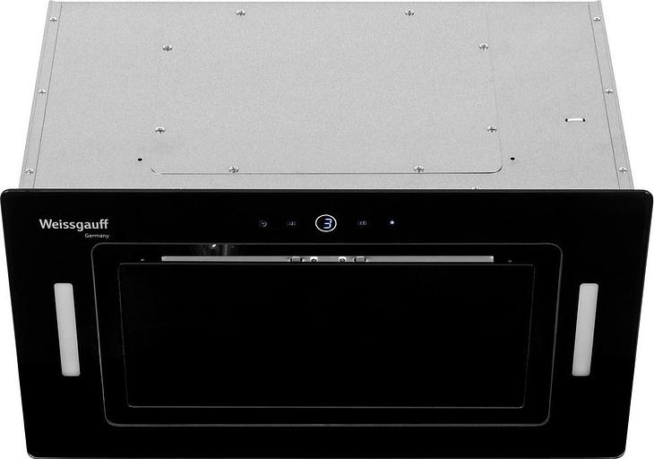Вытяжка встраиваемая Weissgauff Aura 850 черный управление: кнопочное (1 мотор) фото 1