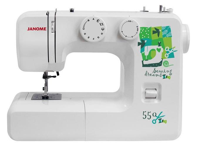 Швейная машина Janome 550 белый фото 1