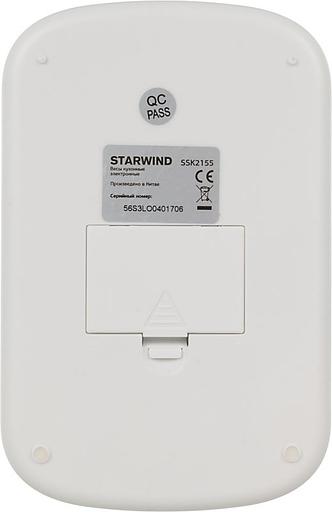 Весы кухонные электронные Starwind SSK2155 макс.вес:2кг зеленый фото 2