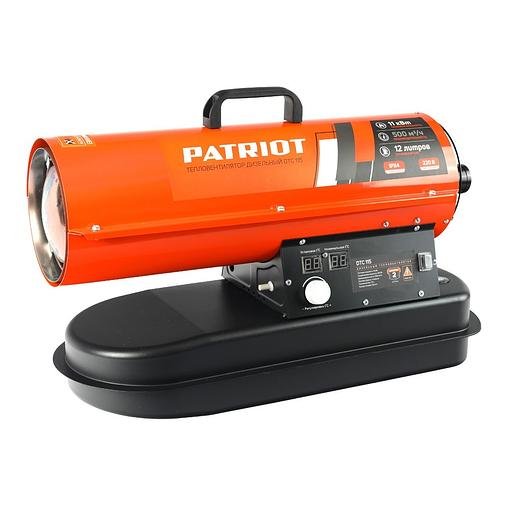 Тепловая пушка дизельная Patriot DTC-115 12000Вт оранжевый фото 1