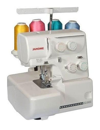 Оверлок Janome HQ-090D белый фото 1