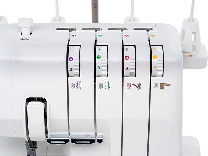 Оверлок Necchi 4455D белый фото 8