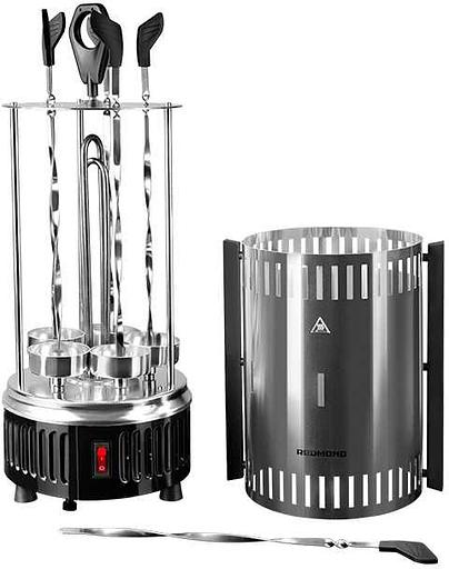 Шашлычница электрическая Redmond RBQ-0252-E 900Вт фото 3