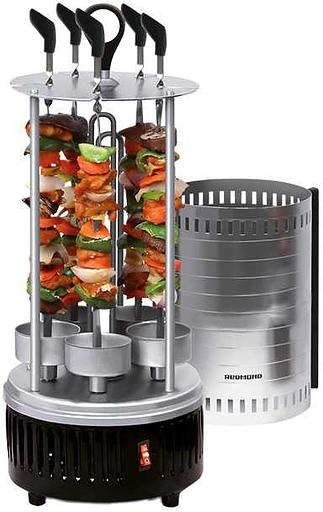 Шашлычница электрическая Redmond RBQ-0252-E 900Вт фото 6
