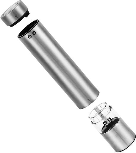 Перечница электрическая Kitfort KT-2028 серебристый фото 2