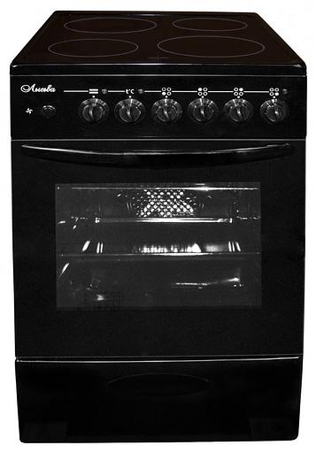 Плита Электрическая Лысьва EF4004MK00 черный стеклокерамика (без крышки) фото 1