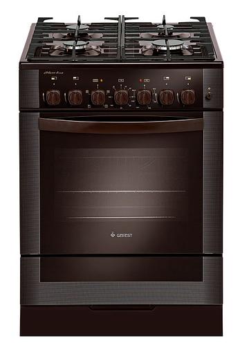 Плита Комбинированная Gefest ПГЭ 6502-02 0045 коричневый реш.чугун фото 1